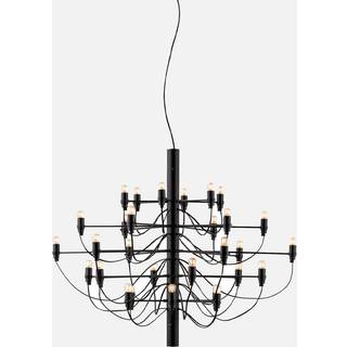 2097 / 30 Lysekrone Mat Sort LED - Flos