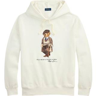 Ralph Lauren Heritage Bear Hoodie White