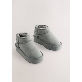 Next Flatform Mini Varmforet Vandafvisende Ruskind Pull-On Støvler
