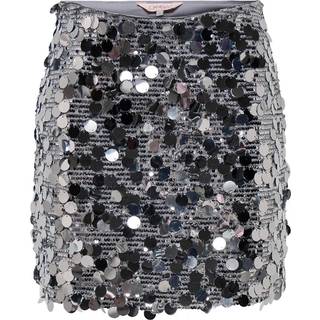ONLY Nederdel - Jadel - Silver w. Silver Sequins