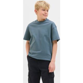 Ensfarvet T-shirt Junior
