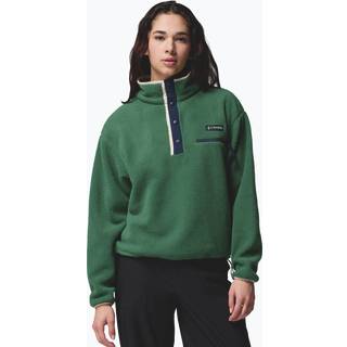 Columbia Columbia Helvetia II Ensfarvet, afkortet fleece med halv trykknap