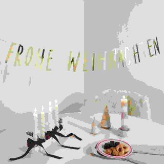 Paper Poetry Girlande Frohe Weihnachten