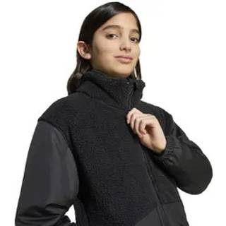 adidas adidas Black Essentials 3-Stripes Padded Kids Jacket