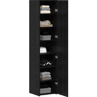 Highboard Sort Eg 40 X 42,5 X 185 Cm Konstrueret Træ