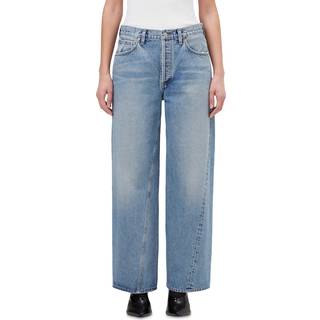 Agolde Twist low-rise wide-leg jeans - blue - M-L