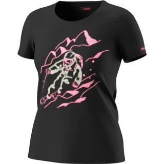 Dynafit Women's Blacklight Cotton T-Shirt T-shirt Damer størrelse XS farve sort
