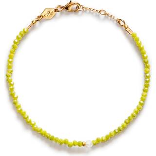 ANNI LU Cosmic Cactus Bracelet Pale Armbånd 18 kt. Forgyldt Messing 252-10-11 - Dame - Brass