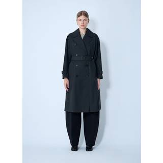 Max Mara Fiorito cotton-blend twill trench coat - black - S