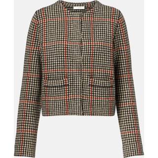 Vince Checked wool cardigan - multicoloured - XXS