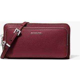 Michael Kors Jet Set Large Continental Crossover taske mørkerød