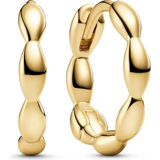 Gocciolina Creolo Øreringe, Gold Plated