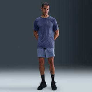 Nike Stride Dri-FIT-løbeshorts med indershorts (18 cm) til mænd - blå
