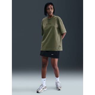Oversized, kortærmet Nike -T-shirt til kvinder - grøn - XL (EU 48-50)