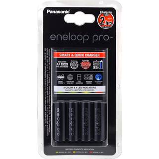 Lader Panasonic eneloop BQ-CC55E inkl. 4 stk. AA eneloop Pro 2500mAh