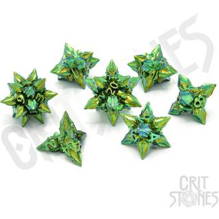 CritStones Metal Dice Set Unholy Bane (7)