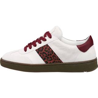 LLOYD ARIA Dame Sneaker BIANCO/OXBLOOD NATURAL Str. 42