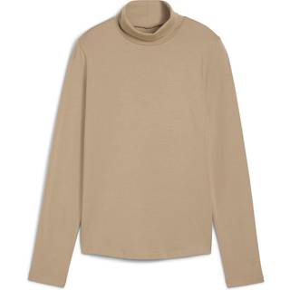 PUMA Charlotte Modalon Long Sleeve Golf Top Women, Sport, Ice Coffee, L