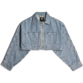 Hyper Cropped Jacket - Light blue - Women