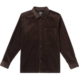 Volcom Fostered Skjorte - M - cacao