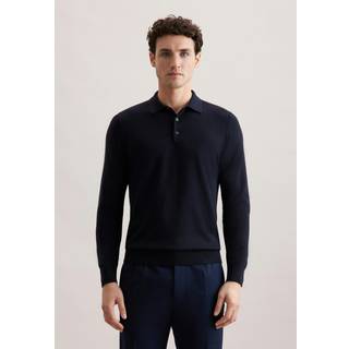 Seidensticker Herren Pullover blau unifarben