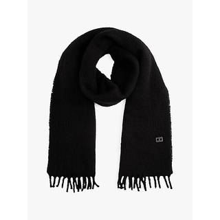 Heritage Wool Blend Logo Plaque Scarf