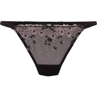 Hunkemöller Chloe g-streng med høj benudskæring sort - L