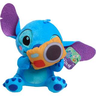Bara spela Disney Stitch det är så sömmen liten 7-tums plysch med kamera fyllda djur mjuka material barnleksaker för åldrarna 2