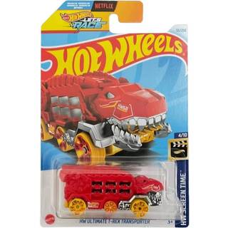 Hot Wheels T-Rex Transporter Red HW Screen Time 4/10