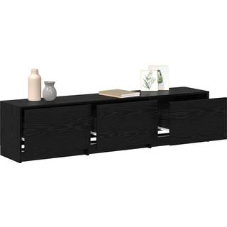 TV Enheder Sort eg 162,5 x 34 x 40 cm Konstrueret træ