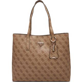 Guess Meridian Shopper taske lysebrunt