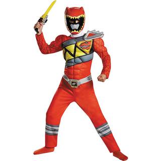 Power Ranger Red Ranger Dino Charge Muskelkostüm M