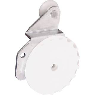 Prime-line N 7176 3/8 in. Offset Nylon Dial Action Closet Door Hanger (2 Pack)