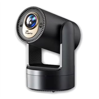 Projektor Full HD 1080P Understøtter 200ANSI Android 9.0 Sort EU-stik