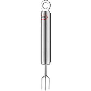 Rösle Pellkartoffelgabel mit Rundgriff - Edelstahl - Silber