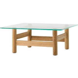 Audo Brasilia Sofabord Eg/Glas