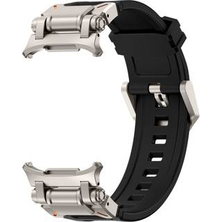 Silikonearmbånd til Samsung Galaxy Watch Ultra 47mm med quick release - Svart