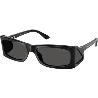 Prada Mand PR B03S 1AB5S0 Solbriller Acetat Sort Grå Firkantet Normal