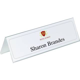 Durable Bordskilt | V-form | 105x297 mm | 25 stk.