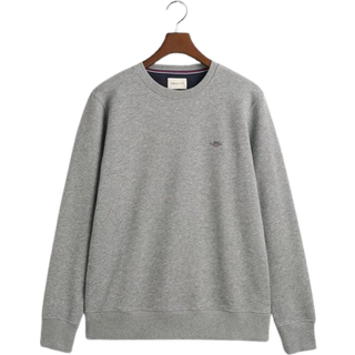 Gant Herren Sweatshirt grau unifarben