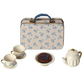 Maileg Eftermiddagshygge, Mus - Blå Madelaine