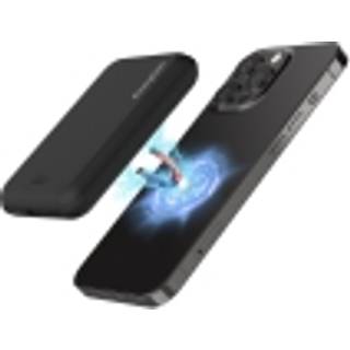 Energizer Magnetisk Trådløs Powerbank - 15W Powerbank - Sort - 5000 mAh