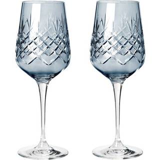 Frederik Bagger Crispy Madame Hvidvinsglas 35 Cl 2-pak - Vinglas Krystalglas Sapphire - 10433
