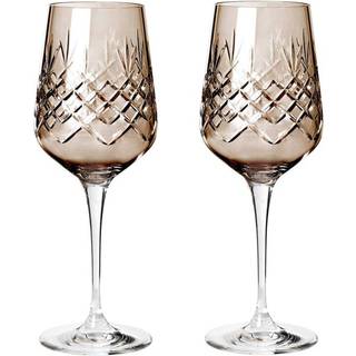 Hvidvinsglas 35 cl - Frederik Bagger - Crispy Madame Copal, Brun - 2 stk. - Vinglas - Tilbud