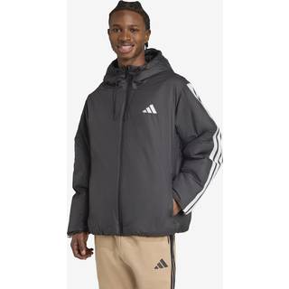 adidas Terrex adidas Black Essentials CLIMAWARM 3-Stripes Insulated Hooded Jacket