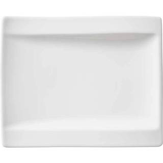Villeroy & Boch New Wave B&B Tallerken 18x15cm - Middagstallerkner Porcelæn Hvid - 1025252660
