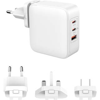 Dacota Platinum 100 W 3-port GaN rejseoplader