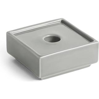Hay Mattone Lysestage 9x9 Cm - Fyrfadsstager Stentøj Lysegrå - AE356-A601-AB85