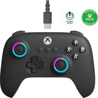8Bitdo Ultimate C Wired Controller Xbox Hall Effect Edition - Mørkegrå