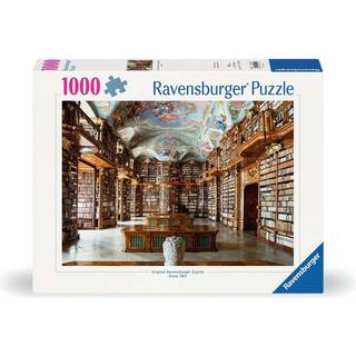 Ravensburger Puslespil 1000 brikker - Biblioteket i St. Florian-klosteret